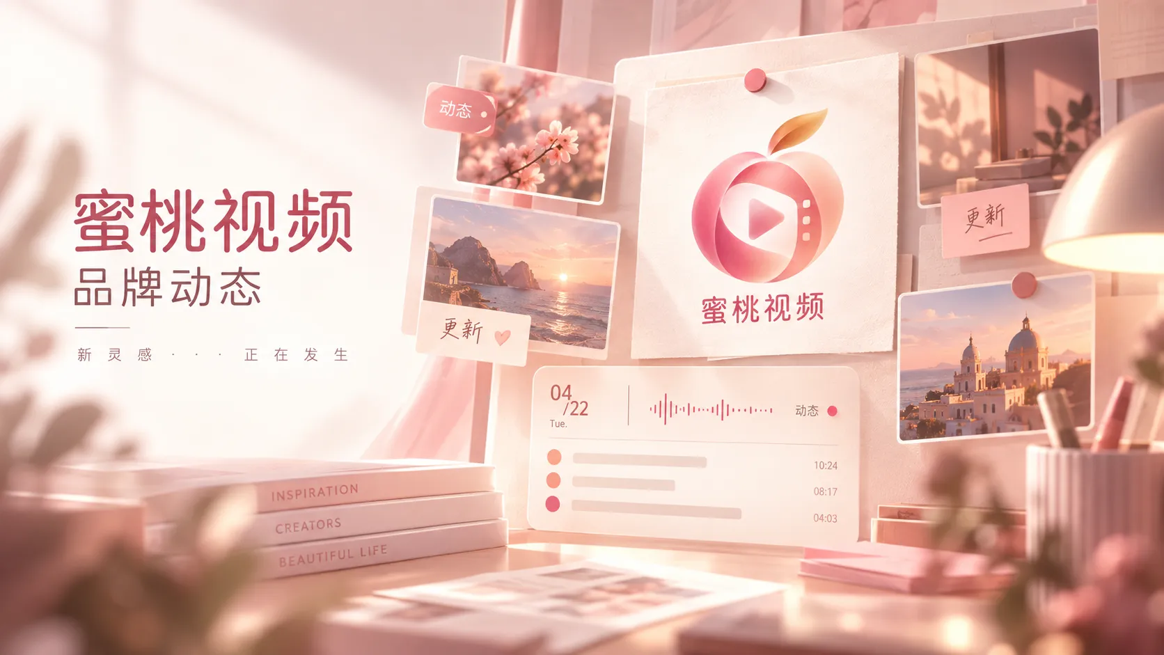 蜜桃传媒品牌与视频内容视觉